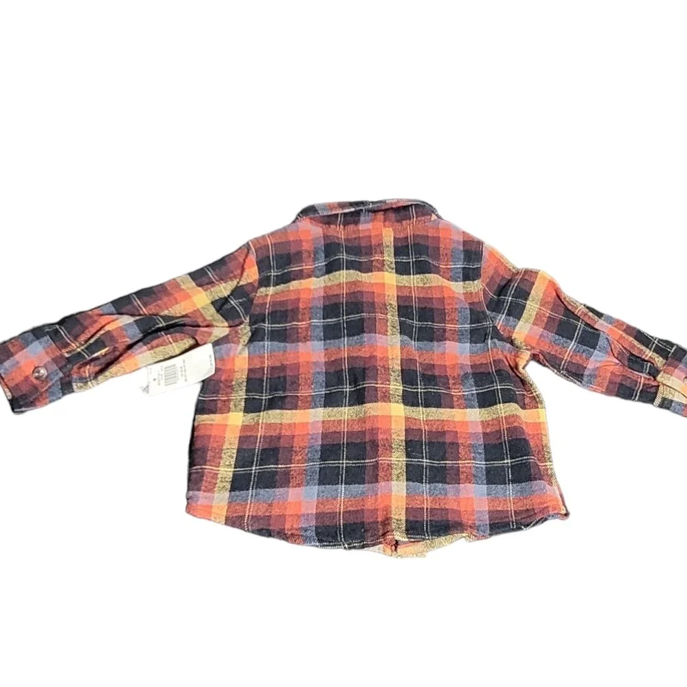 Old‎ Navy Flannel Plaid Youth Size Medium B22